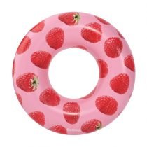 Bestway Raspberry Scent Tube Unisex Swim Float Swimming Pool Beach Toy